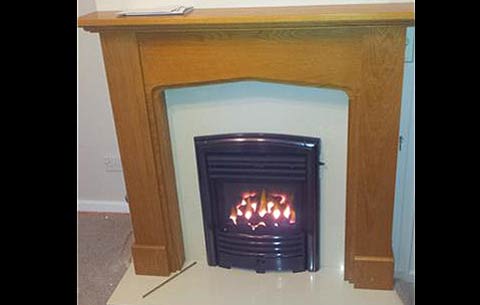 new gas fire portsmouth - illustration